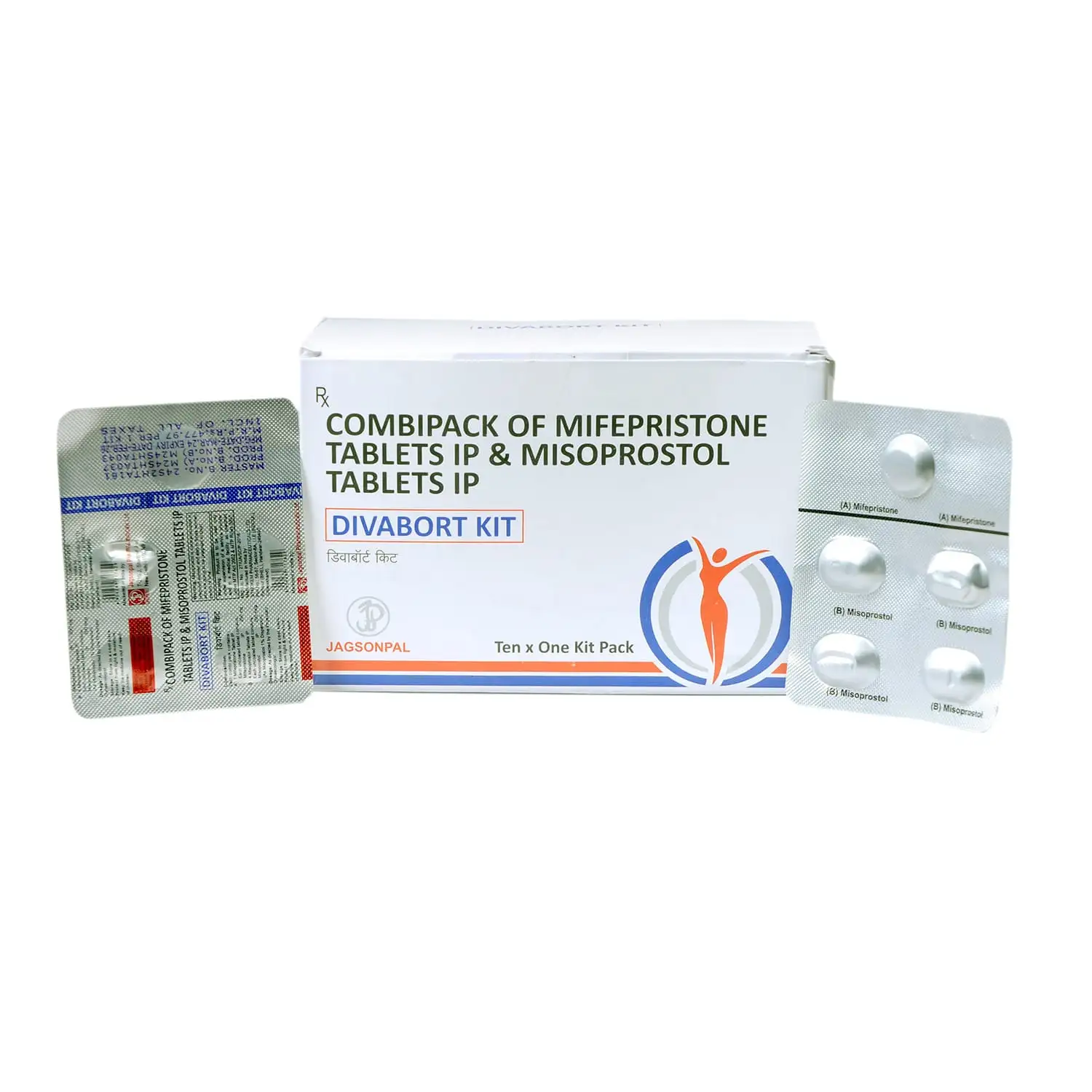 Combipack of Mifepristone Tablets IP and Misoprostol Tablets IP Divabort Kit