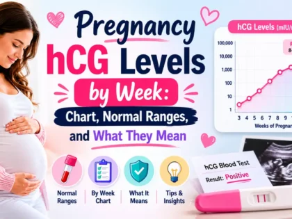 pregnancy hCG levels by week