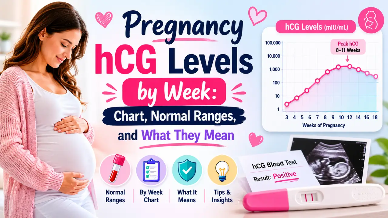 pregnancy hCG levels by week